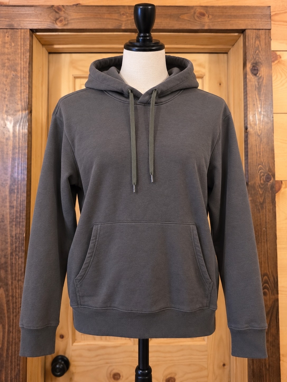 Hooded Pullover Sweatshirt - Green